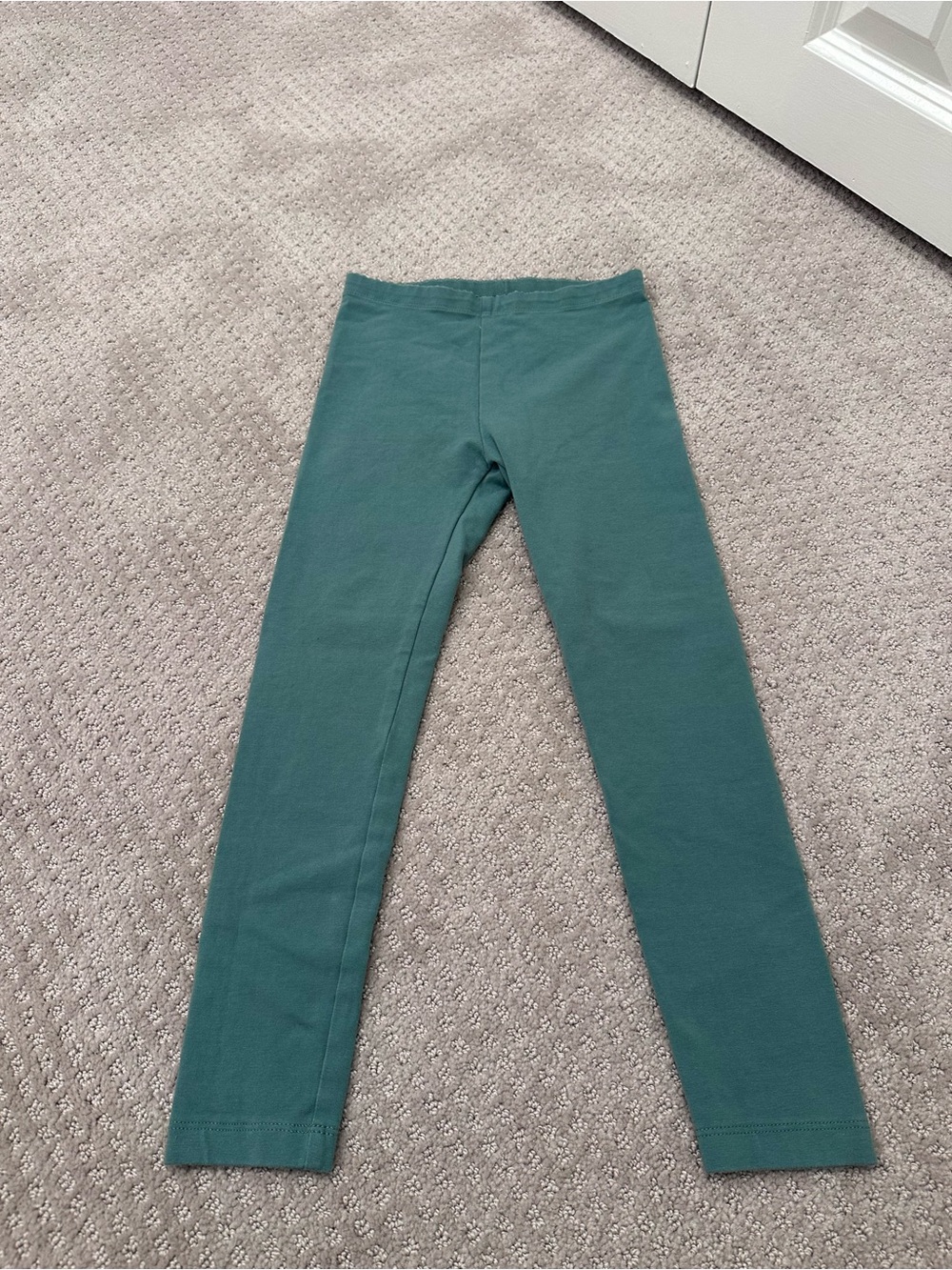 Tea Collection Leggings, Pineneedle green & Indigo Blue, Set of 2, size 6 - Picture 2 of 8